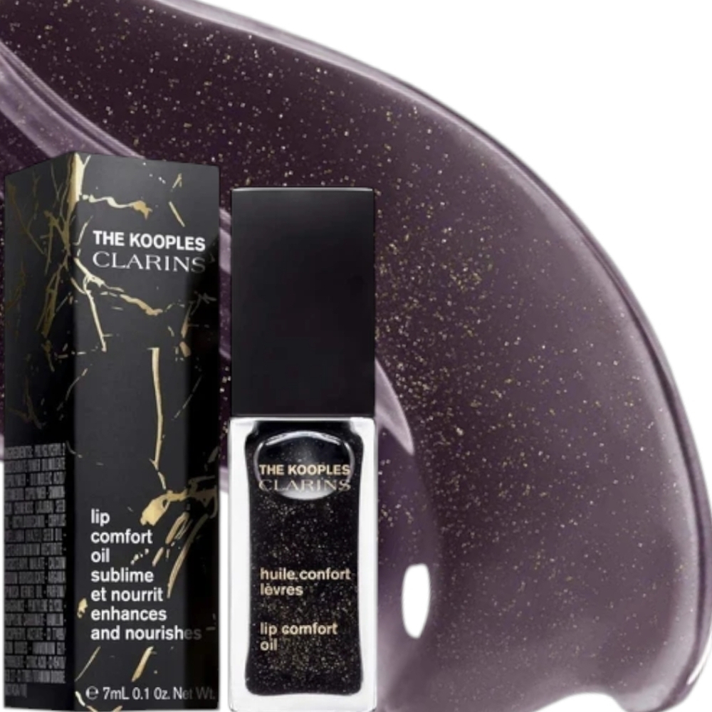 Clarins | The Kooples | Lip Comfort Oil | Dark Stone